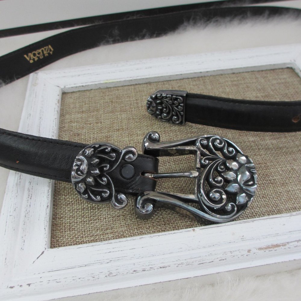 Vicenza Leather Belt - Picture 6 of 8